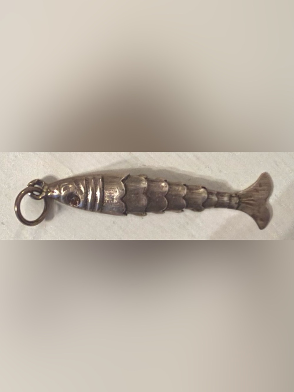 Portuguese Silver Fish Pendent